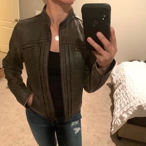 Genuine leather jacket